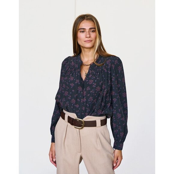 Sessùn Leonce Blouse in Noche Alda - Picture 2 of 14